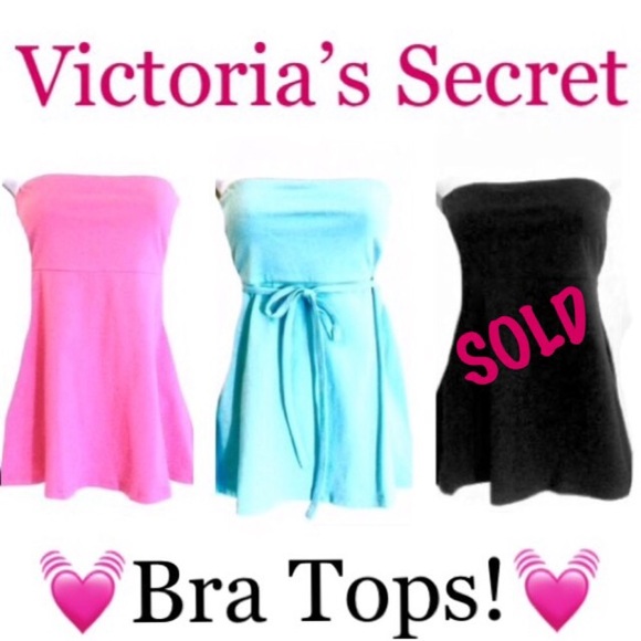 Victoria's Secret Tops - 2! Strapless Bra Tops!